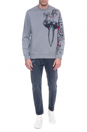 Printed sweatshirt, zdjęcie 2 Printed sweatshirt od Diesel Black Gold